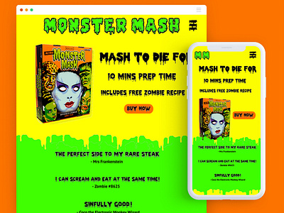 Monster Mash - Mocktober Challenge