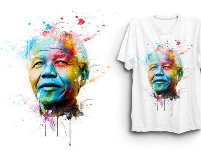 Abstract Watercolor tshirt design by graphics_color