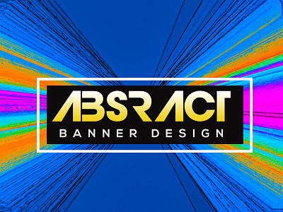abstract banner cover design social media ads social media banner web banner ad