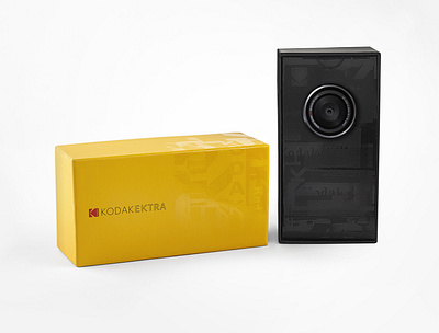 KODAK EKTRA branding design graphic design logo packaging design