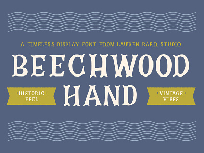 Beechwood Hand Font