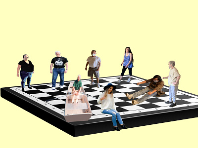 All The Players2 chess board family friends me