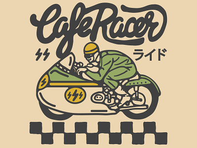 Caferacer availabledesign badgedesign caferacer illustration motorcycle motorcycles tshirtdesign vintage badge vintage design vintage illustration vintage logo vintage motorcycle