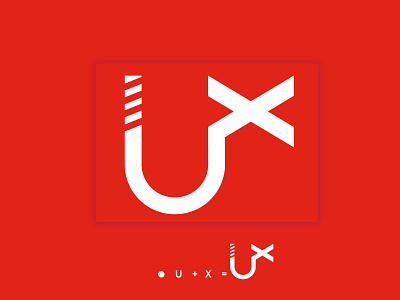 UX Modern Logo brand identity business logo company logo logo design logos minimalist logo modern logo modern logos modern minimalist logo modern minimalist logo design monogram logo narayani rani roy typography