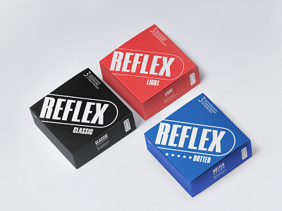 REFLEX branding design logo packaging packaging design