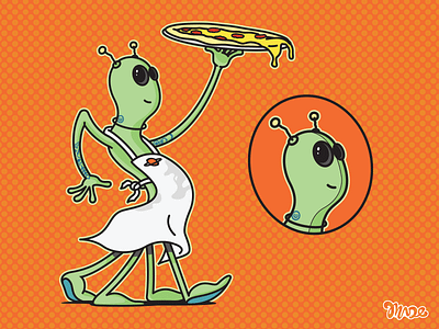 Outer Slice Pizza character