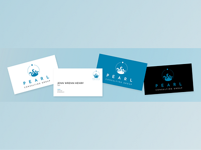 Logo design and mini branding - Pearl Consulting Group