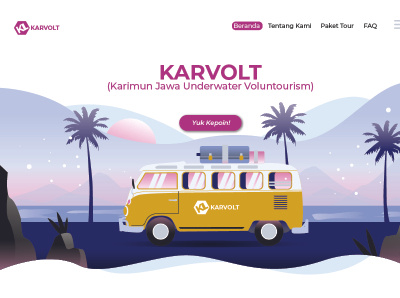 Website Design Karimun Java, Indonesia branding design graphic design theme travel web design web design and development web designer web development web tourism