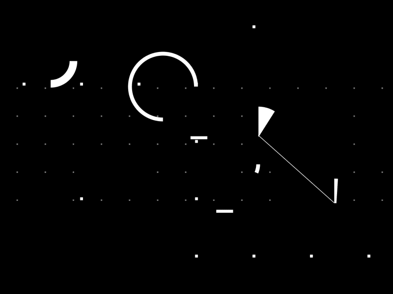 Gestrument Spalsh Black animation curves design dot easy ease keyframes line logo animation motion design