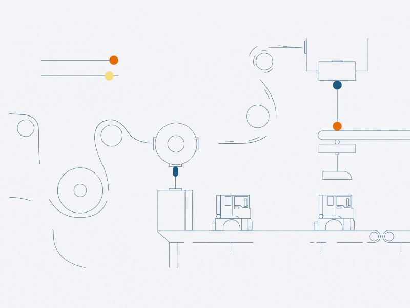 The factory 2d after effects animation curves design dot easy ease illustration illustrator keyframes line lines motion motion design shapes ui vector