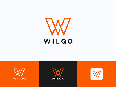 wilqo branding design elegant elegant logo lettermark logo logo design logodesign luxury luxury logo