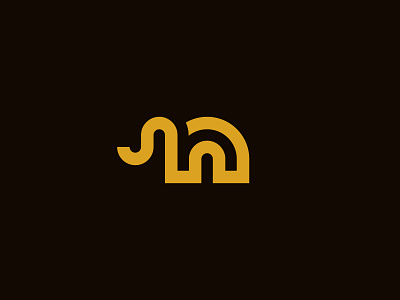 Elephant Logo Exploration branding elegant logo elephant elephant logo lettermark logo design luxury logo minimalis logo simple logo
