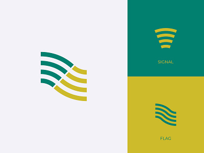 Online Flag branding flag flag logo logo logodesign luxury logo online flag logo online logo signal logo wifi logo