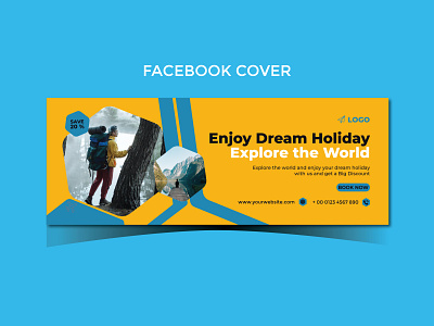 Travel Facebook Cover facebook cover facebook post fb cover graphic design holiday tour cover travel cover travel facebook cover vacation web banner
