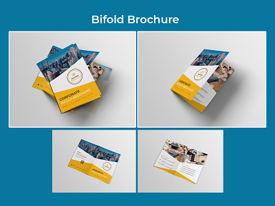Bifold Brochure Template a4 bifold brochure bifold brochure branding brochure brochure design business brochure company brochure corporate brochure graphic design half fold brochure