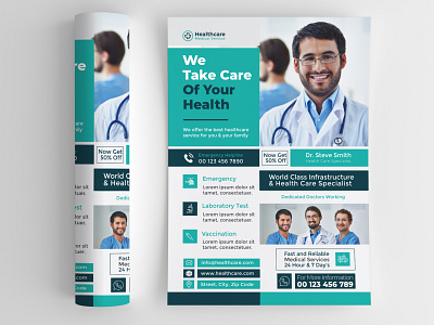 Medical Flyer Template covid covid 19 poster