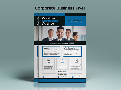 Corporate Flyer branding graphic design multipurpose flyer
