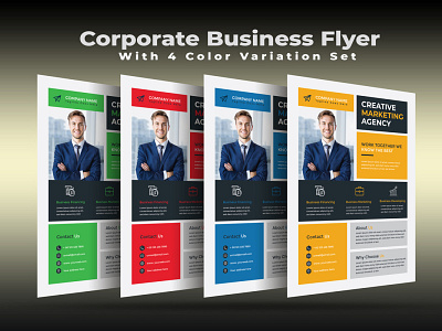 Corporate Business Flyer branding graphic design multipurpose flyer