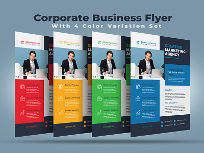 Corporate Flyer branding graphic design multipurpose flyer