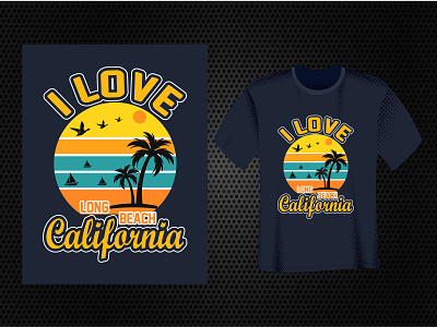 I Love Long Beach Summer T Shirt fishing t shirt typography t shirt vintage winter t shirt