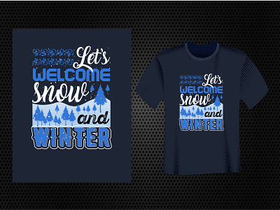 Winter T Shirt Design winter design
