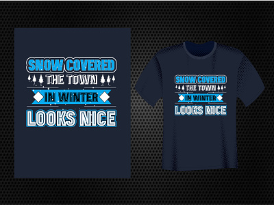 Winter T Shirt Design winter design
