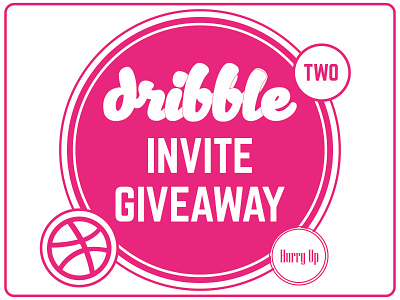 Dribble Invite dribble dribble invite graphic design