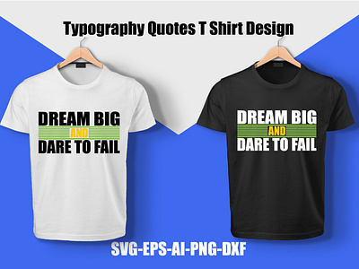 Typography Quote T Shirt Design