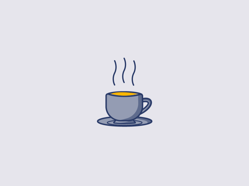 Cup Of Coffee animation coffee cup illustration liquide