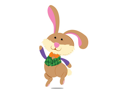 Mr.Bunny bunny easter illustration