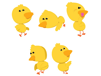 Chicks chicks easter illustration