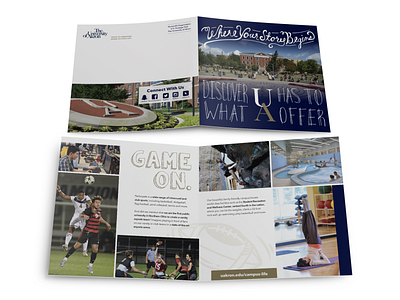 University of Akron teaser brochure academics brochure layout