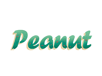 The name of Peanut－Draw by iPad Pro