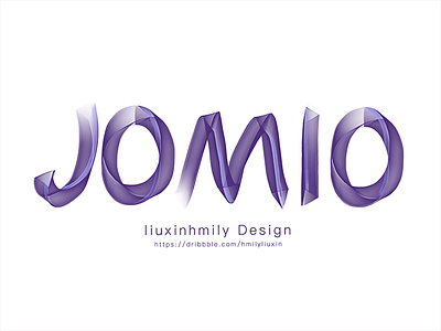 The name for JOMIO，by iPad Pro font