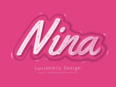 The name for Nina，by iPad Pro