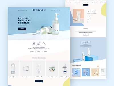 Cosmetic Web site cosmetic cosmeticweb design ecommerce landingpage organic ui web 디자인