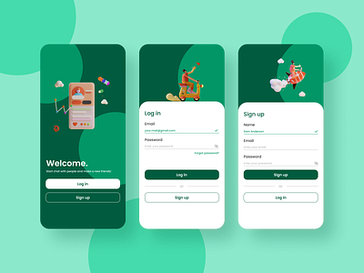 Sign in/Sign up Design Concept by Asep Sae on Dribbble