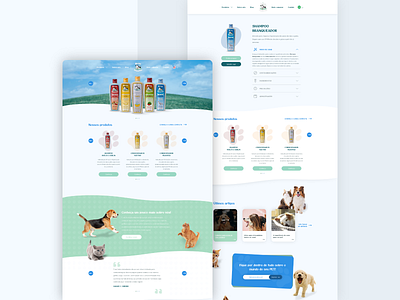 Pet Prime - UI adobe photoshop pet shop