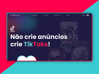 TikTok - Landing Page