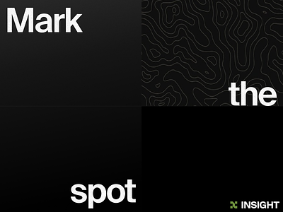 Mark the Spot branding branding and identity branding design gps grid logo logotype plot swiss