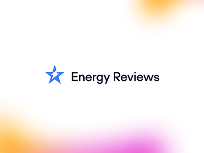 Energy Reviews bolt brand branding design energy lightning lightning bolt logo star typography