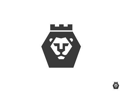 Coram Deo Lion brand crown geometric identity jtgrauke lion logo mane mark