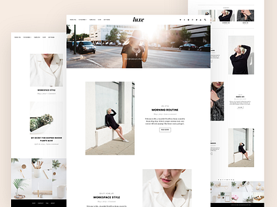 Luxe, WordPress Pro Blogging Theme