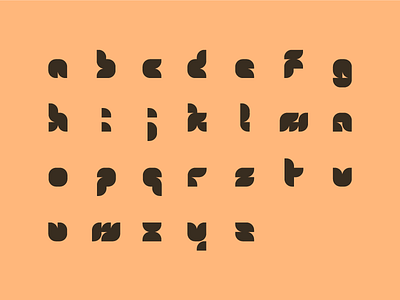 Alphabet alphabet branding focus lab letters logo type typography