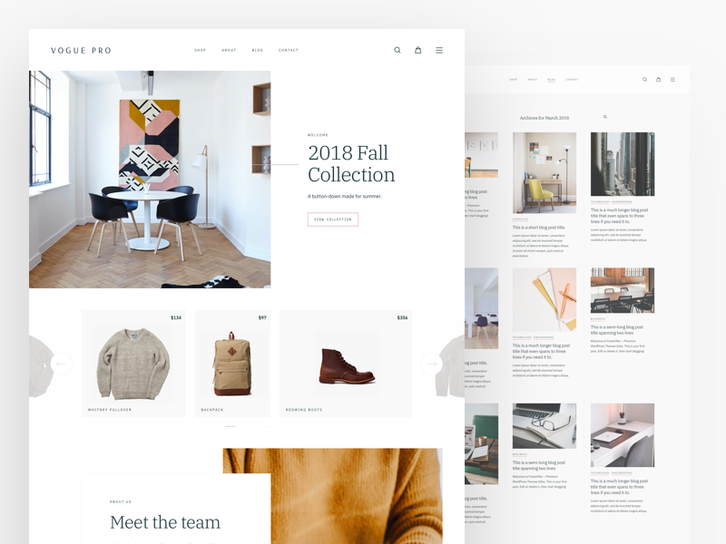 Theme theme, but different, but still theme. lol web design studiopress genesis wordpress template theme ux ui