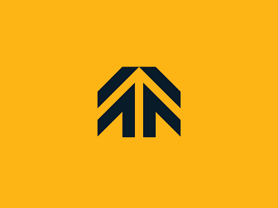 Aptible Mark arrow branding branding design focuslab geometry grid logo logodesign logotype mark vector yellow