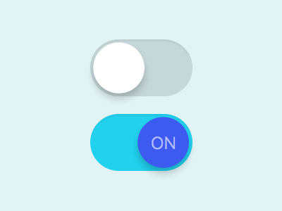 Yet another toggle switch dailyui day015 ios