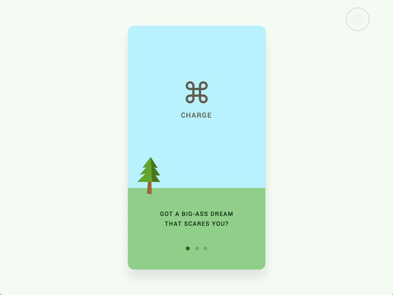 Onboarding animation app dailyui day023 iphone mobile onboarding principle