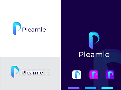 P letter logo Design