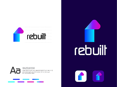 Modern R Letter Logo design branding design logo logodesign modern modern logo design r letter logo r logo simple vector